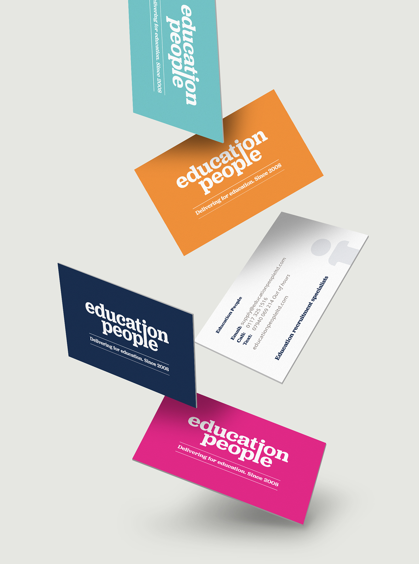 Education People business cards