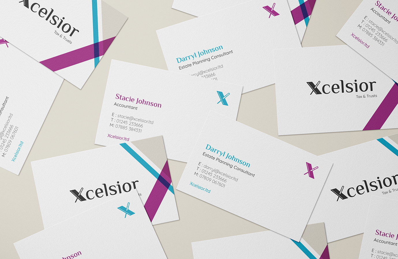 Xcelsior business cards B